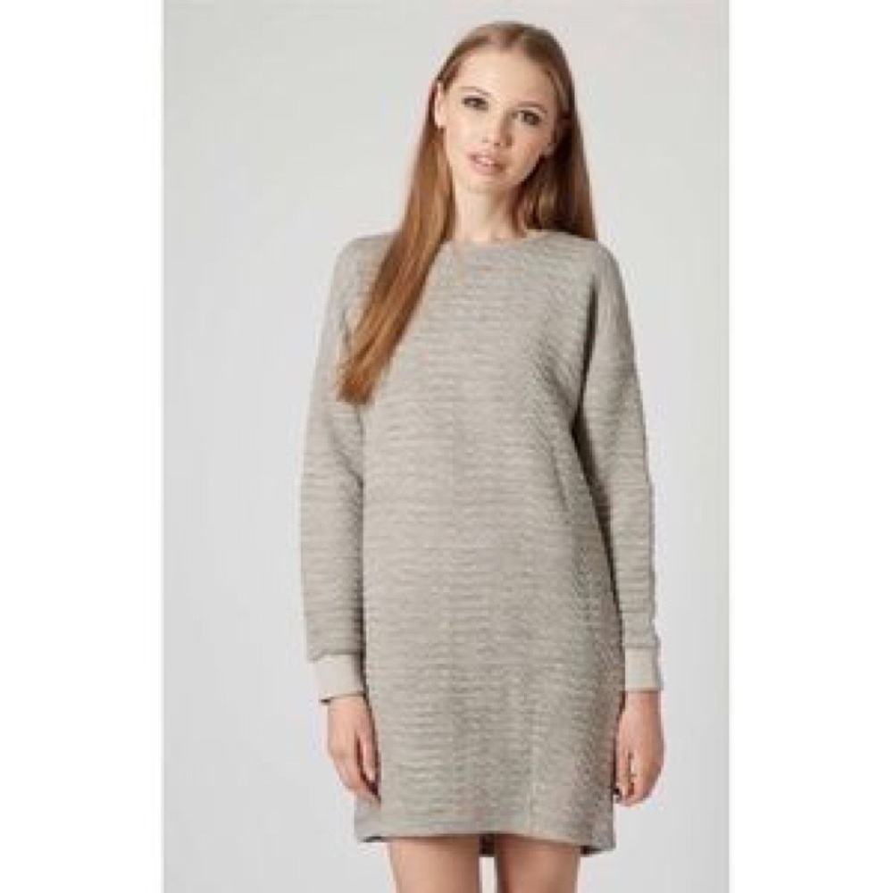 Topshop | Quilted Sweater Dress (6)